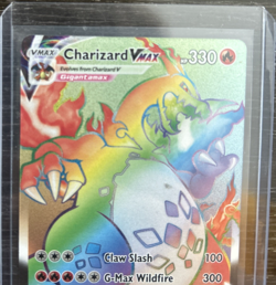 Pokemon TCG Charizard VMAX Champion's Path 074/073 Holo Secret Rare NM/M - Image 3
