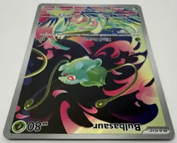 Bulbasaur 133/132 Mega Evolution Illustration Rare Holo Pokemon TCG NM - Image 2