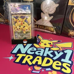 Pokemon 2016 Generations Radiant Collection Pikachu Full Art #RC29/RC32 Ace 8 - Image 1