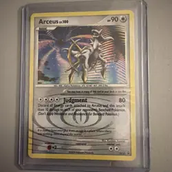 Arceus DP50 Promo Diamond and Pearl Promos Pokemon TCG MP - Image 1