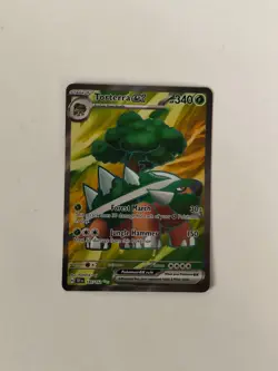 Torterra ex 185/162 - Pokemon SV05: Temporal Forces Full Art Ultra Rare Holo NM - Image 1