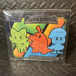 Pokemon TCG Paldea Evolved ETB Elite Trainer Box New and Sealed FREE CASE - Image 1