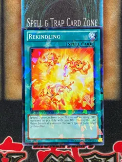Yugioh Rekindling DT07-EN094 Duel Terminal Common NM - Image 1