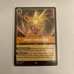 Queen's Sensor Core 31/204 Disney Lorcana Shimmering Skies Regular Rare Card NM - Image 1