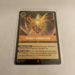 Queen's Sensor Core 31/204 Disney Lorcana Shimmering Skies Regular Rare Card NM - Image 2