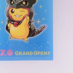 Rayquaza Poncho Pikachu Pokemon Center Skytree Town Clear Card From Japan - Image 5