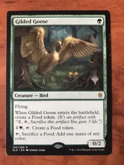 Gilded Goose Foil Stamp Promo MTG Magic Card LP Lightly Played Eldraine ELD - Image 1