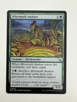Aftermath Analyst MTG Magic the Gathering Card NM Near Mint MKM - Image 1