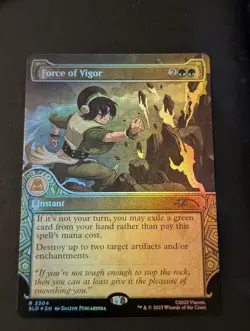 Force of Vigor Avatar Secret Lair Drop Series Rainbow Foil - Image 1