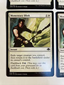 4x Mtg Dominaria Remastered Momentary Blink NM/M Magic The Gathering - Image 2