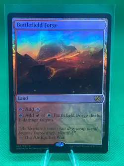 Battlefield Forge Foil The Brothers' War MTG - Image 1