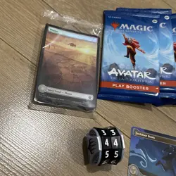 Lot Of 14 Avatar: The Last Airbender Single Play Booster Packs MTG + Bonus - Image 4