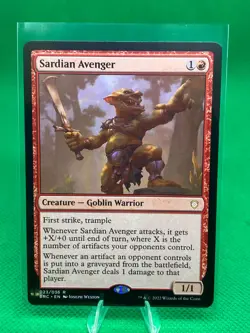 MTG Sardian Avenger - The Brothers War - Image 1