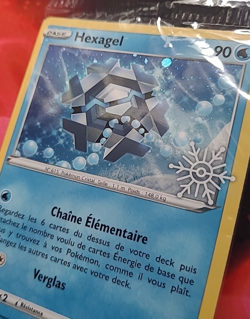 Pokemon Hexagel 043/203 Stamped Calendrier - Francais Fr - Image 3
