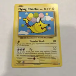 2016 Pokemon Flying Pikachu 110/108 Evolutions Regular NM - Image 1