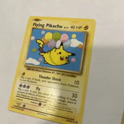 2016 Pokemon Flying Pikachu 110/108 Evolutions Regular NM - Image 5
