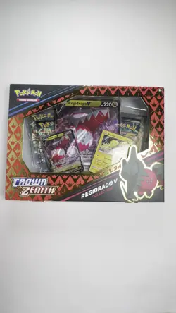 Pokemon TCG Crown Zenith Regidrago V Collection Box Factory Sealed 820650851834 - Image 2