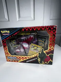 Pokemon TCG Crown Zenith Regidrago V Collection Box Factory Sealed 820650851834 - Image 3