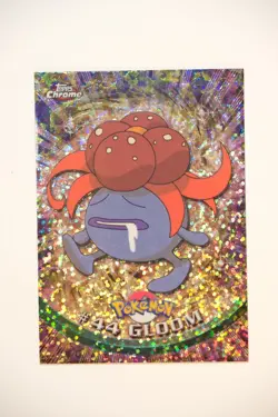 Pokemon Gloom SPARKLE Foil Halo 2000 Topps Chrome #44 - Image 1