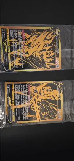 Zamazenta V SWSH077 zacian v swsh076 Black Star Promos Pokemon TCG - SEALED - Image 4