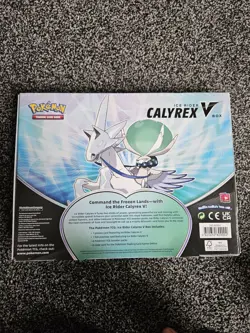 Pokemon TCG Ice Rider Calyrex V Box Chilling Reign X2 Darkness X1 Rebel X1 New - Image 3