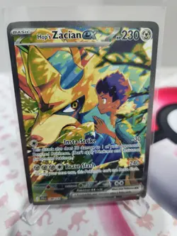 Pokemon TCG - Hop's Zacian ex 186/159 - Journey Together - SIR - NM/M - Image 1