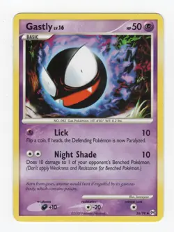 2009 Pokemon Gastly 36/99, 64/99 & Haunter 41/99, 42/99 Arceus LP - Image 2