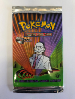 Pokemon New & Sealed 1st Edition Gym Challenge Booster Pack - Blaine Art - Image 1