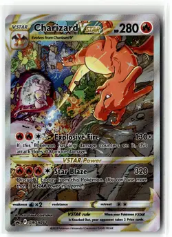 Charizard VSTAR SWSH262 Promo SWSH Black Star Pokemon NM - Image 1