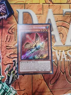 Tri-Brigade Mercourier BLTR-EN107 Secret Rare 1st Edition NM Yugioh - Image 1