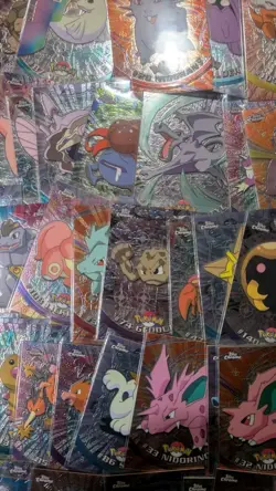 VINTAGE POKEMON TOPPS Chrome LOT All Holos 73 Cards 1999 - Image 2