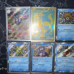 Pokemon Paldean Fates Lot of 9 Cards Baby Shiny & Other Holo Mint (English) TCG - Image 2