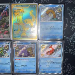 Pokemon Paldean Fates Lot of 9 Cards Baby Shiny & Other Holo Mint (English) TCG - Image 3