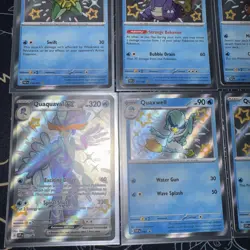Pokemon Paldean Fates Lot of 9 Cards Baby Shiny & Other Holo Mint (English) TCG - Image 5