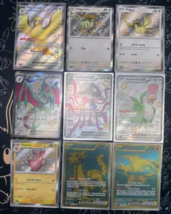 Pokemon Paldean Fates Lot of 9 Cards Shiny & Baby Shiny Holo Mint (English) TCG - Image 1