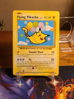 Pokemon TCG Flying Pikachu Card Evolutions 110/108, Regular Secret Rare - Image 1