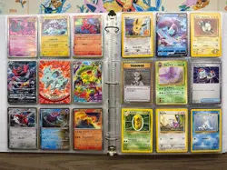 Pokemon Collection Binder Vintage Lot of Cards Holos WOTC E-Reader Promo - Image 5