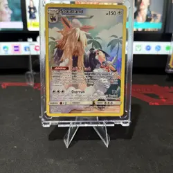 Pokemon Stoutland TCG Secret Rare Card 248/236 Cosmic Eclipse Holo Full Art - Image 1