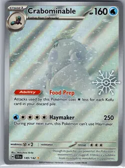 Crabominable - (Holiday Calendar) 149/142 - Pokemon Card - NM - Image 1