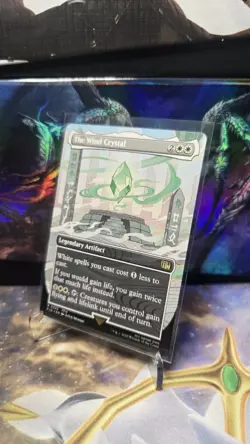 #0330 - The Wind Crystal (Borderless) - R - MTG - Final Fantasy - NM - Image 2