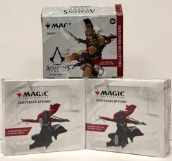 MTG Magic the Gathering AC Assassin's Creed Collector Booster Box 2 Beyond Lot - Image 1