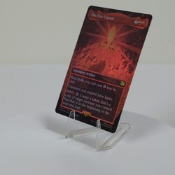 The Fire Crystal Borderless Foil 337 Final Fantasy FIN MTG NM See Video - Image 2