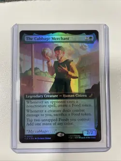 MTG ATLA Avatar TLE #0134 Foil The Cabbage Merchant - Image 1