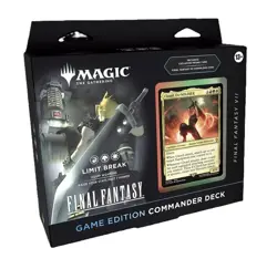 FFVII Video Game Edition Limit Break Commander Deck Final Fantasy FIN MTG - Image 1