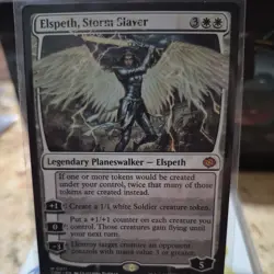 1x Elspeth, Storm Slayer - Tarkir: Dragonstorm - NM - MTG - Image 1