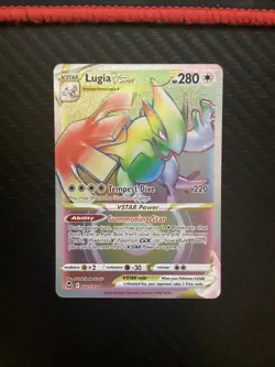 Pokemon Lugia VSTAR (Secret) 202/195 Swsh12: Sword & Shield - Silver Tempest NM - Image 1