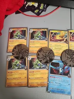 Pokemon Team Rocket's Destined Rivals Cosmos Holo Lot Articuno/Zapdos/Tyranitar - Image 2