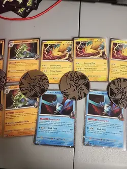 Pokemon Team Rocket's Destined Rivals Cosmos Holo Lot Articuno/Zapdos/Tyranitar - Image 3
