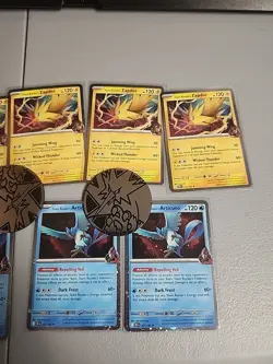 Pokemon Team Rocket's Destined Rivals Cosmos Holo Lot Articuno/Zapdos/Tyranitar - Image 4