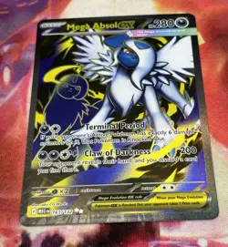 Pokemon TCG Mega Absol EX 161/132 Ultra Rare Mega Evolution 2025 - Image 1